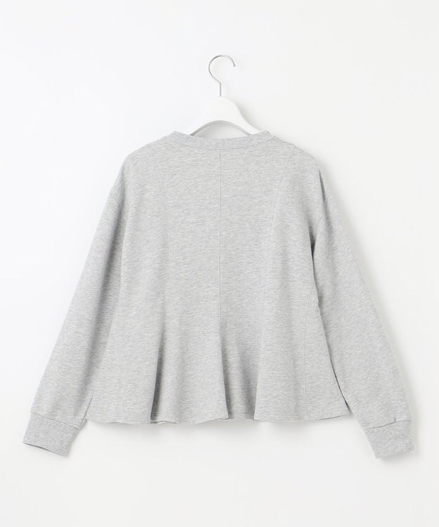 23区 【SLOW/一部店舗限定】好評につき追加生産！ハイゲージテリー スウェット デザイン カットソー ライトグレー系