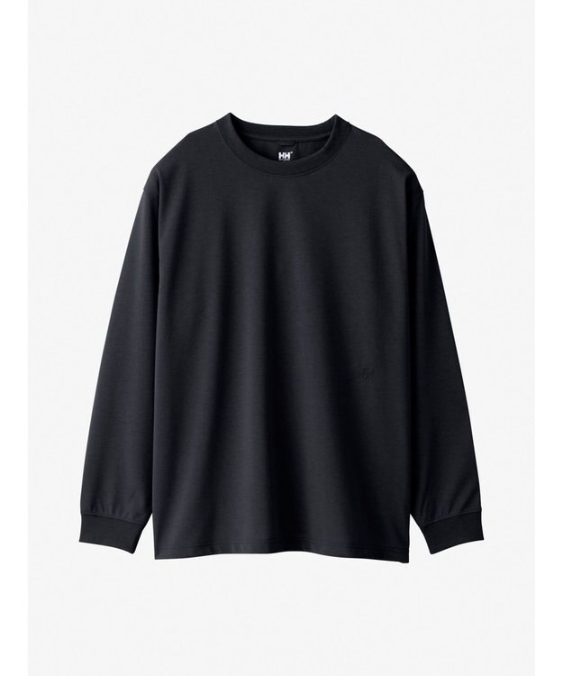 HELLY HANSEN 【UVケア・抗菌防臭】ロングスリーブ ワンポイントティー ブラックオーシャン2