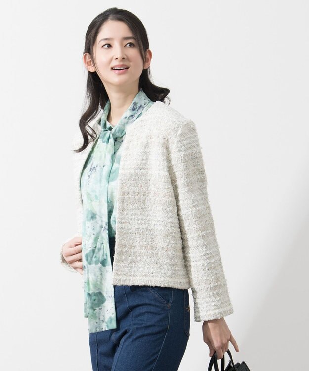 ONWARD Reuse Park 【自由区】ジャケット春夏 ベージュ