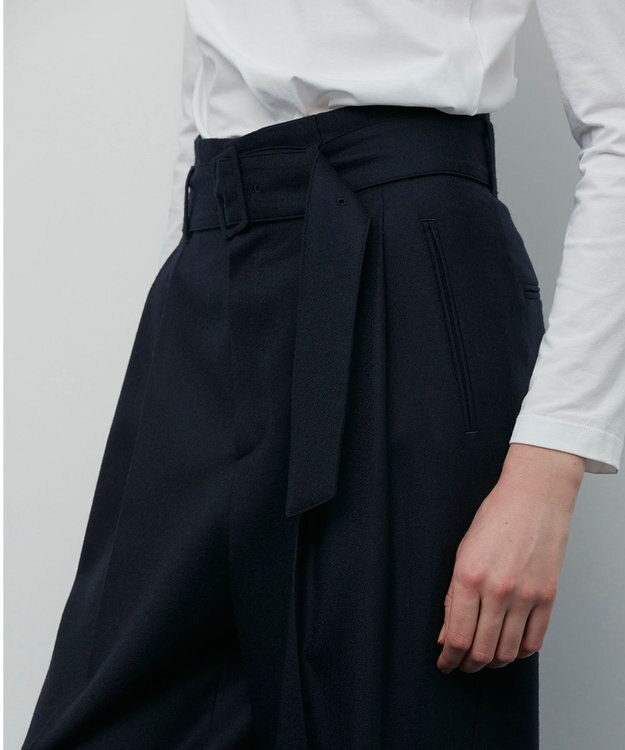 BEIGE， TERNES / ワイドパンツ Navy