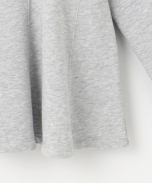 23区 【SLOW/一部店舗限定】好評につき追加生産！ハイゲージテリー スウェット デザイン カットソー ライトグレー系