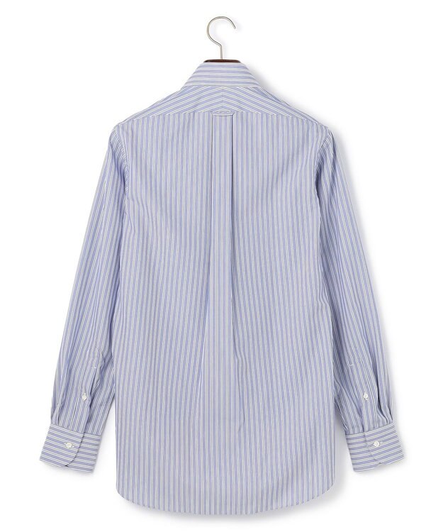 J.PRESS MEN 【PREMIUM PREATS / 形態安定】イングリッシュストライプ ドレスシャツ / レギュラー ネイビー系1
