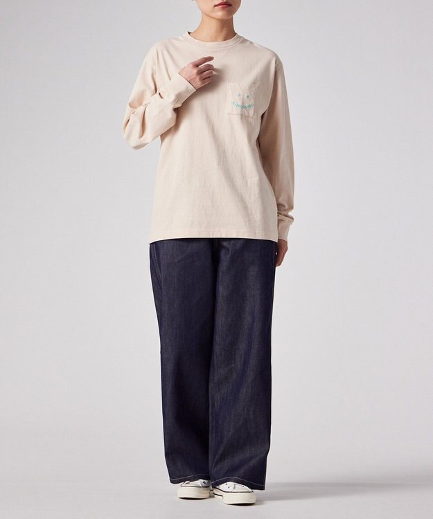 Paul Smith Happy ロングスリーブTシャツ アイボリー