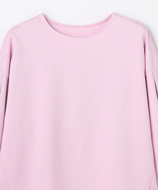 ANY L タックスリーブプルオーバー ピンク