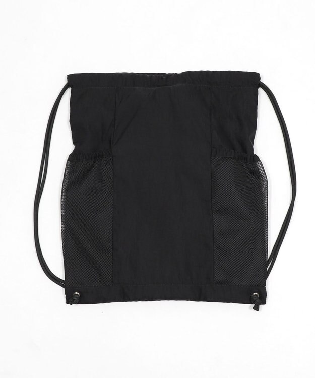 WEGO サイドメッシュポケットナップサック ブラック