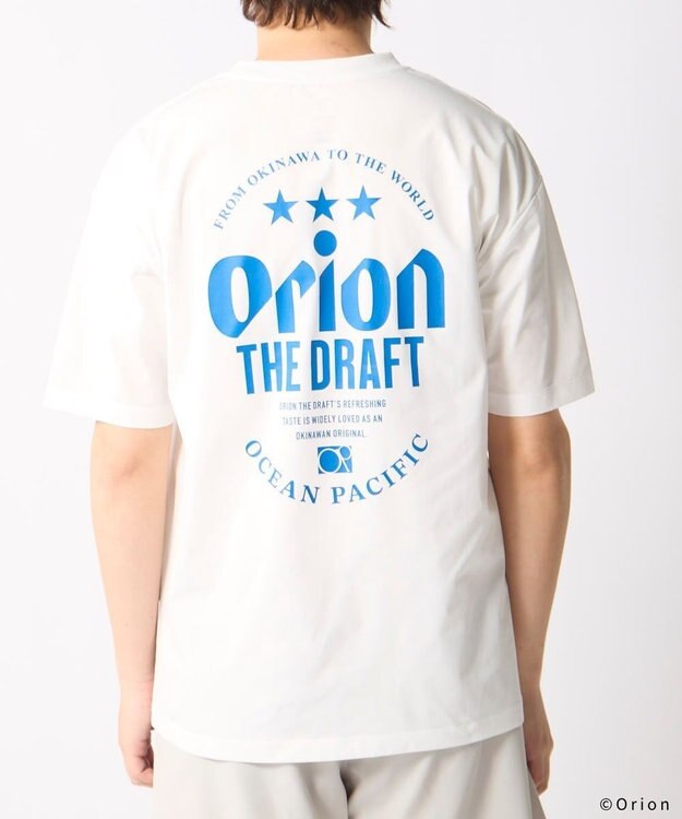 OP／FILA 【Ocean Pacific×ORION】UPF50+ペアテックスTシャツ ホワイト