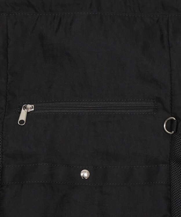 WEGO サイドメッシュポケットナップサック ブラック