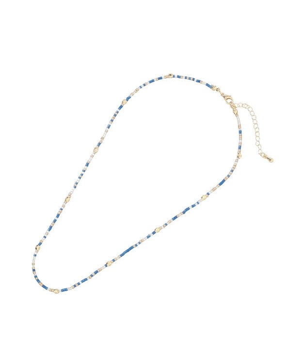 AMERICAN HOLIC カラービーズネックレス Blue