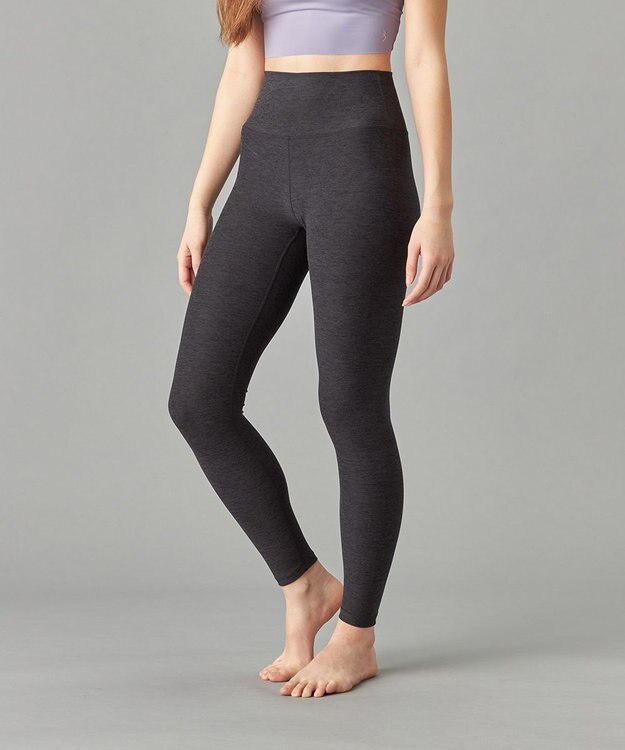 Chacott Peach Mokuレギンス ダークグレー杢