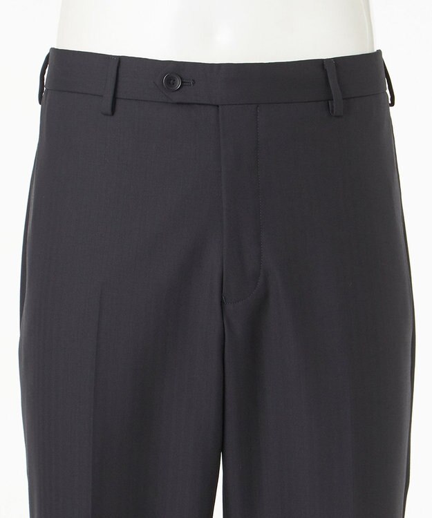 J.PRESS MEN 【ESSENTIAL CLOTHING】シャドーヘリンボン スーツ ネイビー系1