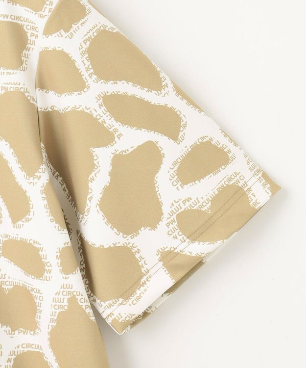 PW CIRCULUS 【UVカット / 吸水速乾 / 伸縮性抜群】【MEN】ジラフモック T ベージュ系5