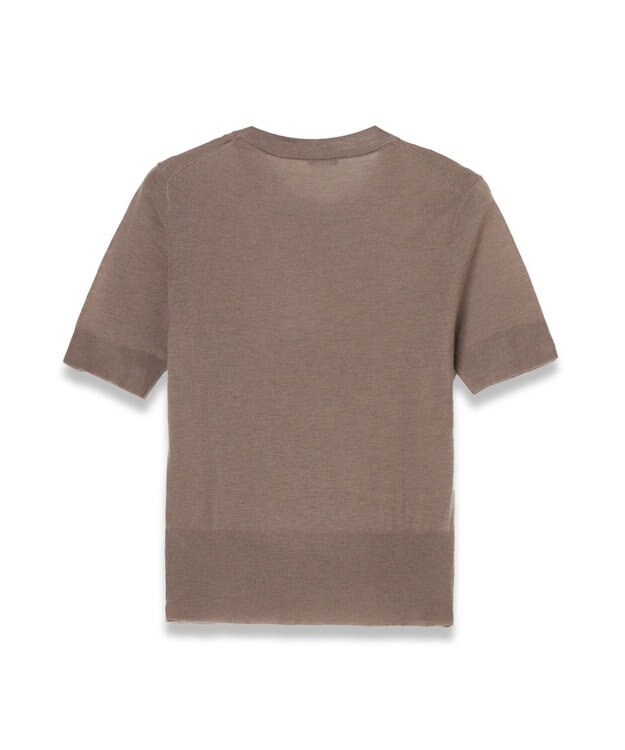 JOSEPH 【洗える】キャッシュエアー　ショートスリーブニット Escargot