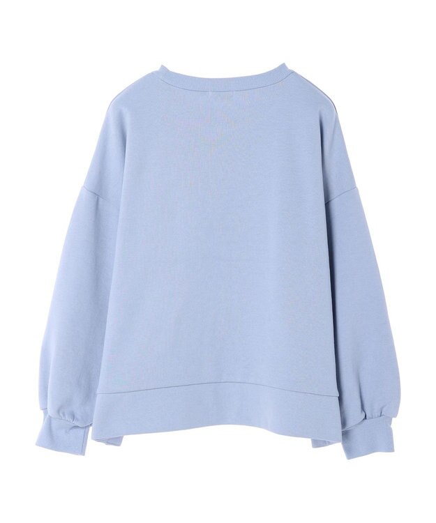 earth music&ecology サイドボタンダンボールプルオーバー Sax