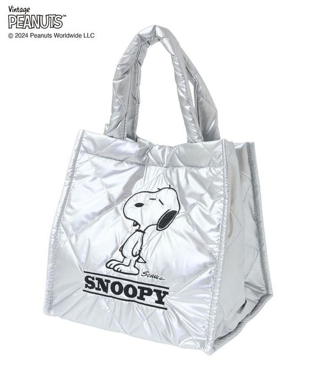 Green Parks ■ＰＥＡＮＵＴＳ　キュービックバッグＭ Silver