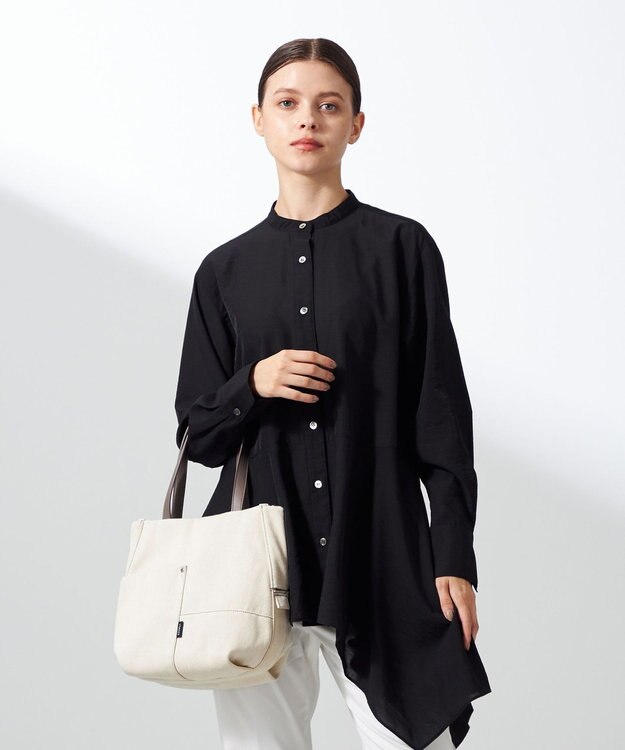 Y'SACCS デニムトートバッグ　Sサイズ アイボリー