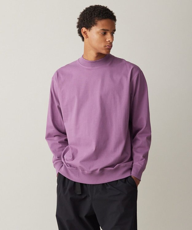 UNFILO MENS BEAUTY FORM ロングスリーブTEE [24年春夏商品] パープル