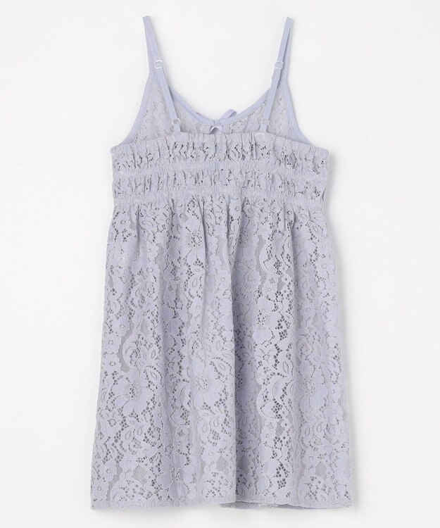 ANY KIDS 【2点セット】Tシャツ×レース キャミソールチュニック ホワイト