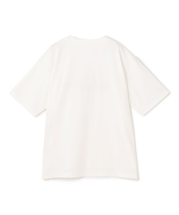 UNFILO 【VERY掲載】BEAUTY FORM-T cotton ロゴ ハーフスリーブ Tシャツ オフ