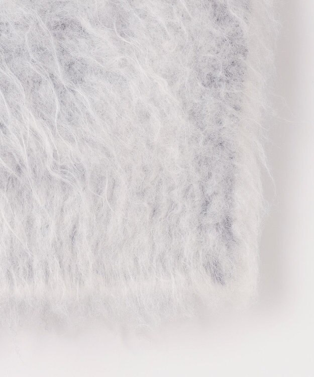 NAVE 【Nave】モヘアシャギーニットトップス ライトグレー系