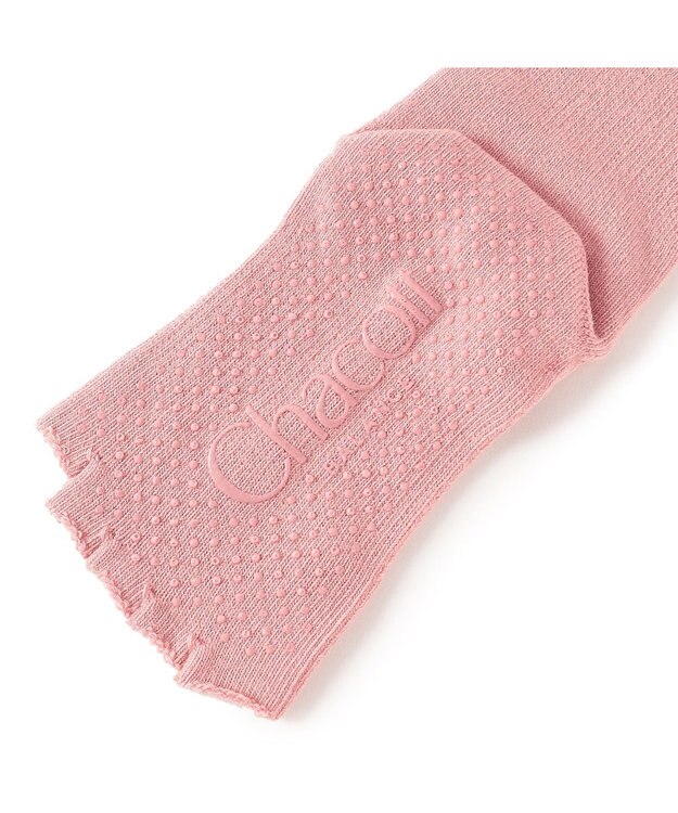 Chacott Chacott BALANCE5本指グリップソックス グレイッシュローズ