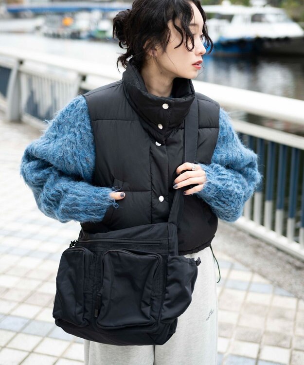 WEGO 立体ポケットショルダー ブラック