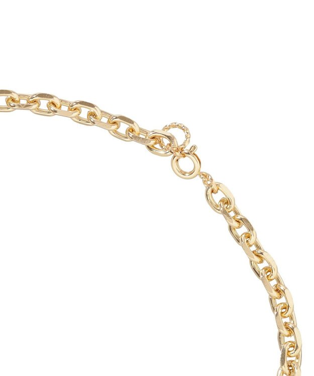 AMERICAN HOLIC 2WAYバイカラーチェーンネックレス Silver