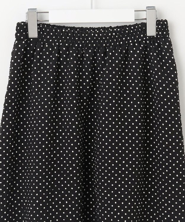 Feroux エンボスドット スカート ブラック系1