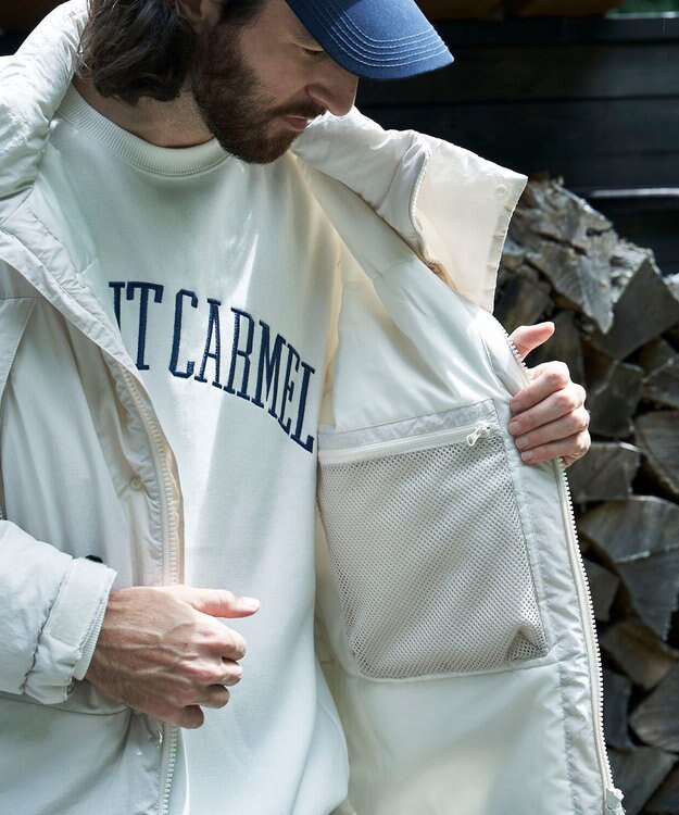 SHARE PARK MENS 【UNISEX】蓄熱中綿モンスターロングコート（L・XLサイズ） オフホワイト