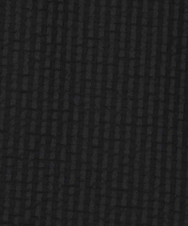 GOTAIRIKU リラックスシルエット【高通気性/吸水速乾】ドッツエアー クールマックスサッカーシャツ ブラック/26年新色