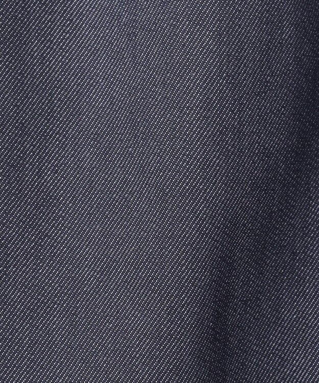 UNFILO MENS 【新色追加】FINE MOVE デニム イージーギャザーパンツ [24年商品] ネイビー