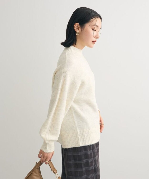 Green Parks ｆｕｗａっと　ニットプルオーバー Off White