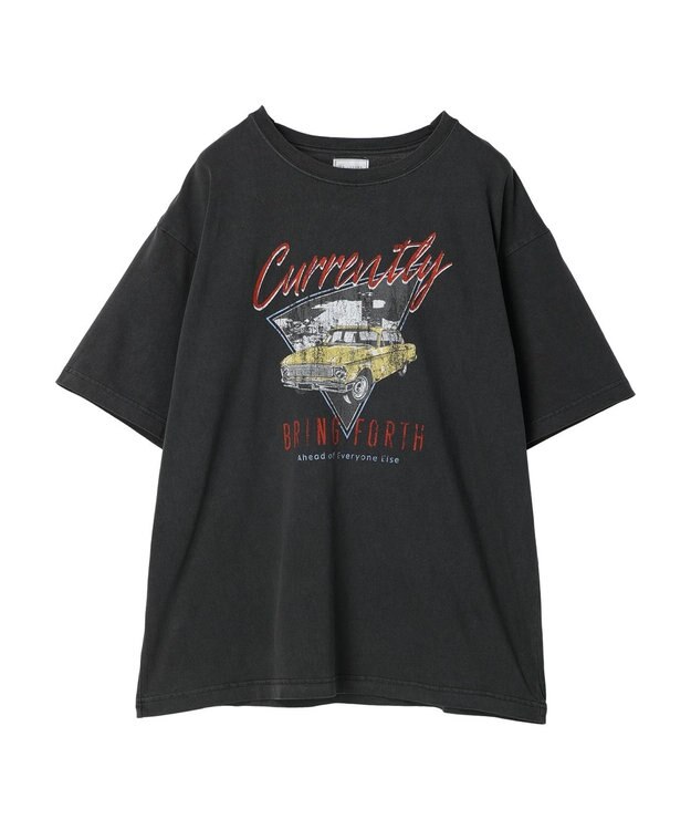 Green Parks ウ゛ィンテージカーロゴチュニック Charcoal Gray