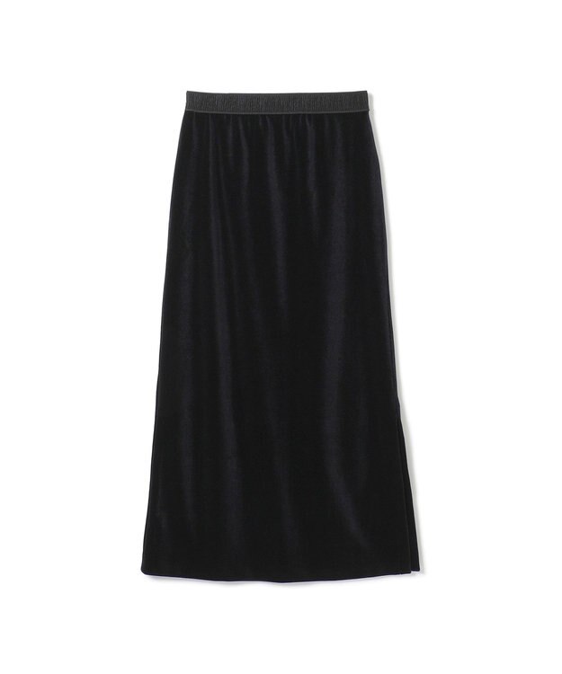 Chacott velour skirt ブラック（ロベット）