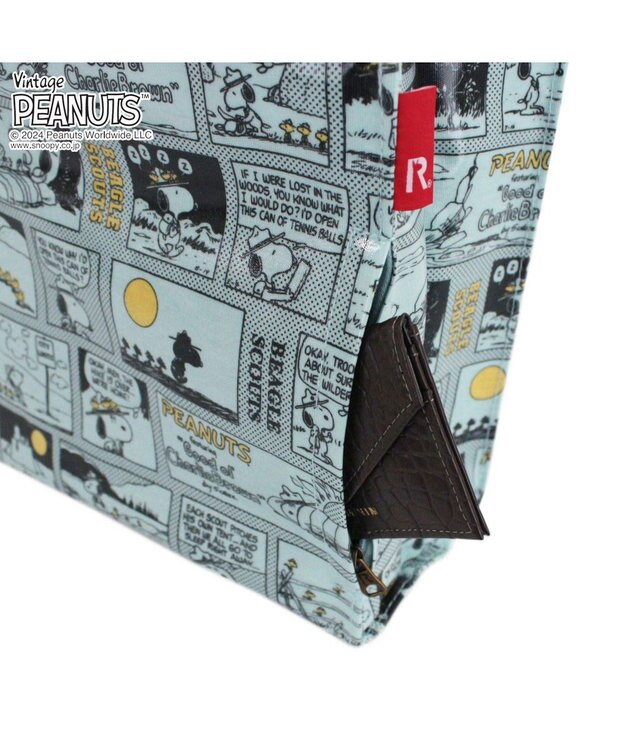 ROOTOTE 8600【スヌーピー】IP.スクエア.ラミネート.ピーナッツ-9H 01：ビーグル・スカウト