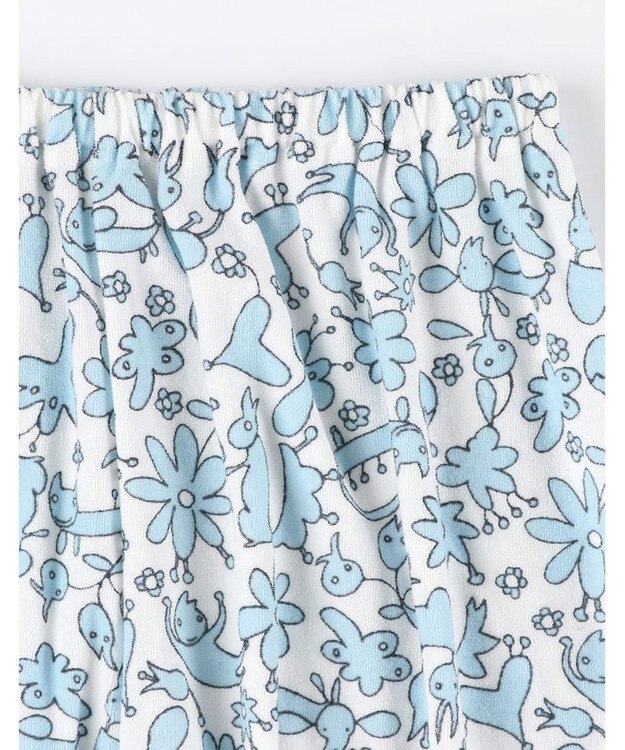 tsumori chisato SLEEP ツモリチサト パジャマ 長袖 長ズボン 綿混(本体) パイル素材 UDX538 /ワコール アイボリー