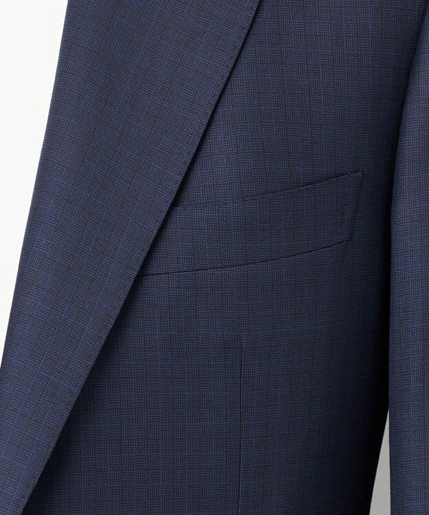 GOTAIRIKU WEB&一部店舗限定【DORMEUIL/ドーメル】IMPERIALJADE/インペリアルジェイド 通年 3ピーススーツ（ネイビー×格子） ネイビー系8