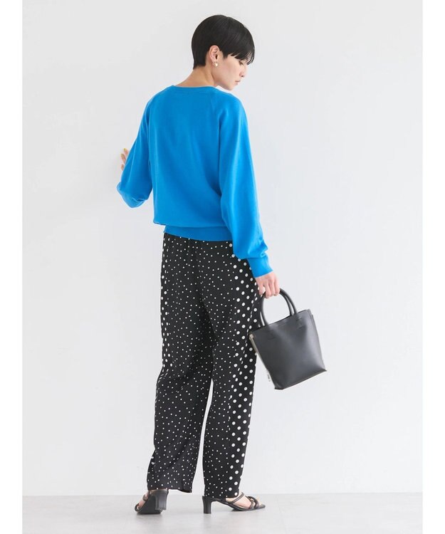 AMERICAN HOLIC ＵＶカットクルーネックニットカーディガン Blue