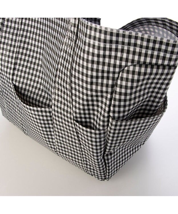 UNBILLION カシュカシュ cachecache / パラコードハンドルポリエチレントートバッグ ブラックミックス