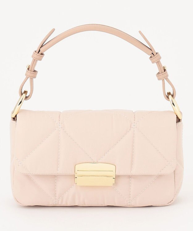 自由区 【2WAY】キルト２WAYバッグ ローズ系