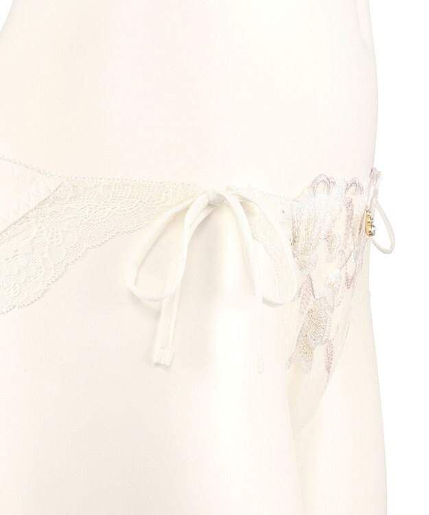 San-ai Resort（三愛水着楽園） エレガントコレクション【2407】ヒモショーツ ホワイト