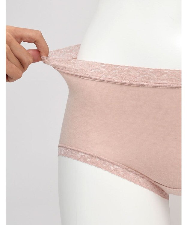 WACOAL 【ディアヒップ】 ショーツ はきこみ丈ふつう 綿混(身生地) ヒップを包みこむフィット感 やさしいはきごこち PPA111 /ワコール ストロベリー