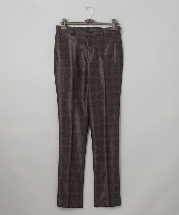 GOTAIRIKU セットアップ仕様【猛暑対応の7機能】カラミ セットアップパンツ_グレンチェック(26年モデル) ダークブラウン×グレンチェック柄