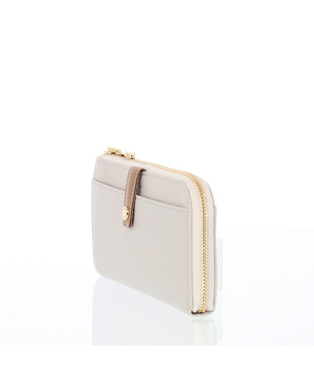 IBIZA フェリース　Ｌ字ファスナー長財布 アイボリー