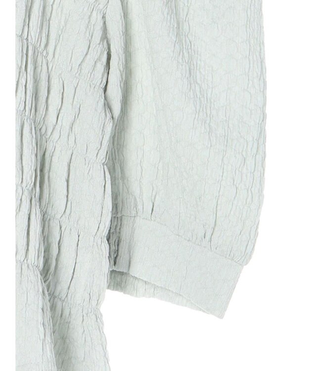 earth music&ecology ポコポコシャーリングトップス Light Green