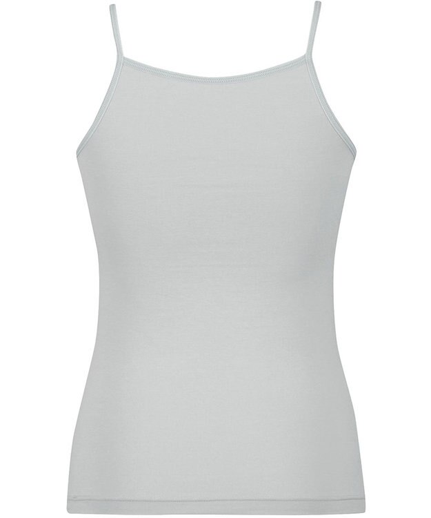 Wing ジュニア 胸あて付きキャミソール 綿混素材(身生地部) 二重仕立て(胸もと) 【STEP1 トップが目立ちはじめた胸に】  RL6317 ウイング／ワコール グレー