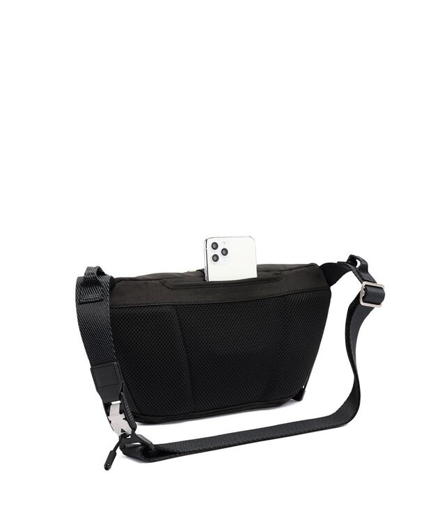 TUMI メンズ  Alpha Bravo 「スクワッド」ユーティリティ・クロスボディ オブシディアン