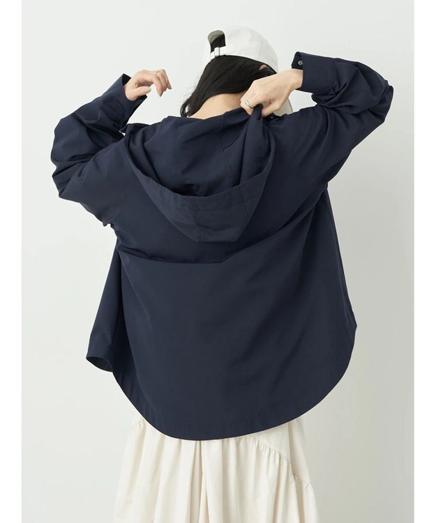 earth music&ecology マウンテンパーカー Navy