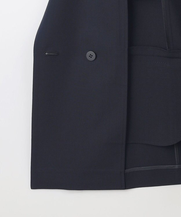 J.PRESS LADIES ANASTASIAトロ ダブルジャケット ネイビー系