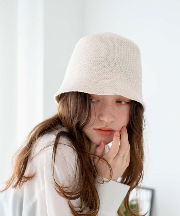 WEGO サーモクローシュハット オフホワイト