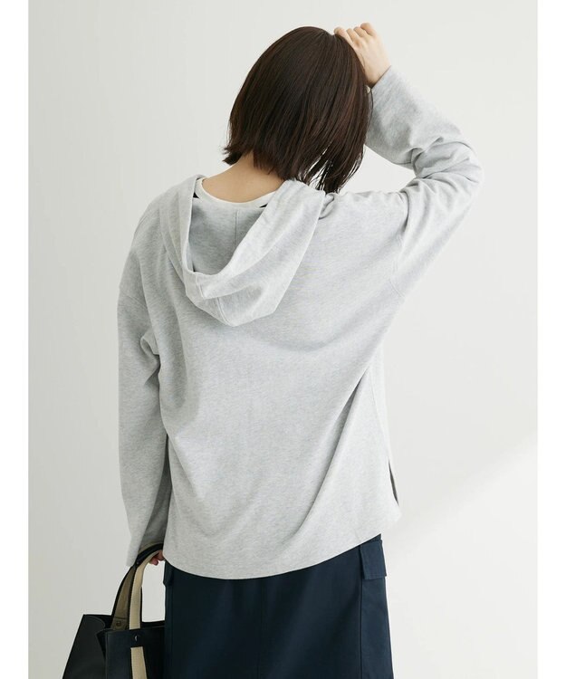 Green Parks ・Ｄｏｕｂｌｅ　Ｆｌａｇｓ　１０ｏｚスキッパーフーディ Gray Mixture